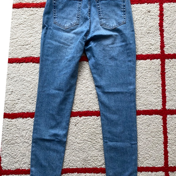 Everlane Skinny Jean Mid Blue Sz 26 - Picture 4 of 4
